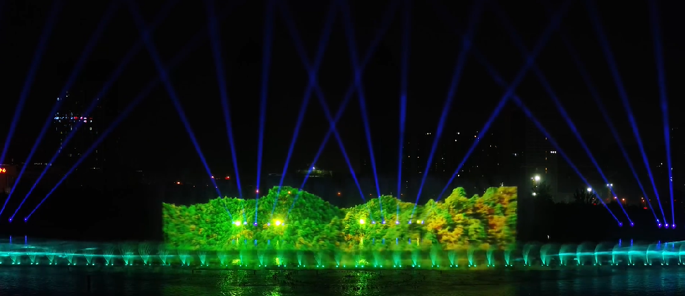 青島世園會(huì)水秀音樂(lè)噴泉