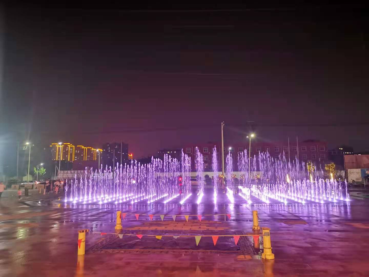 河南周口旱地音樂噴泉