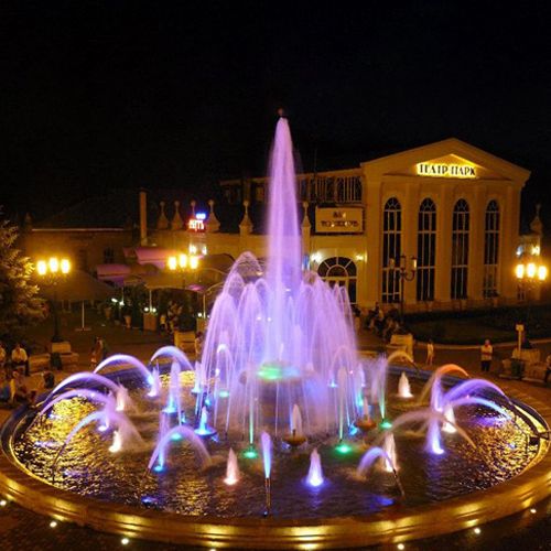 常見(jiàn)的音樂(lè)噴泉種類